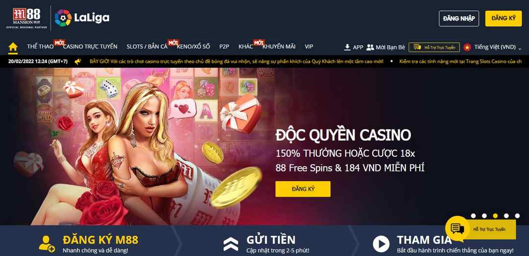 Nhà cái cung cấp casino online